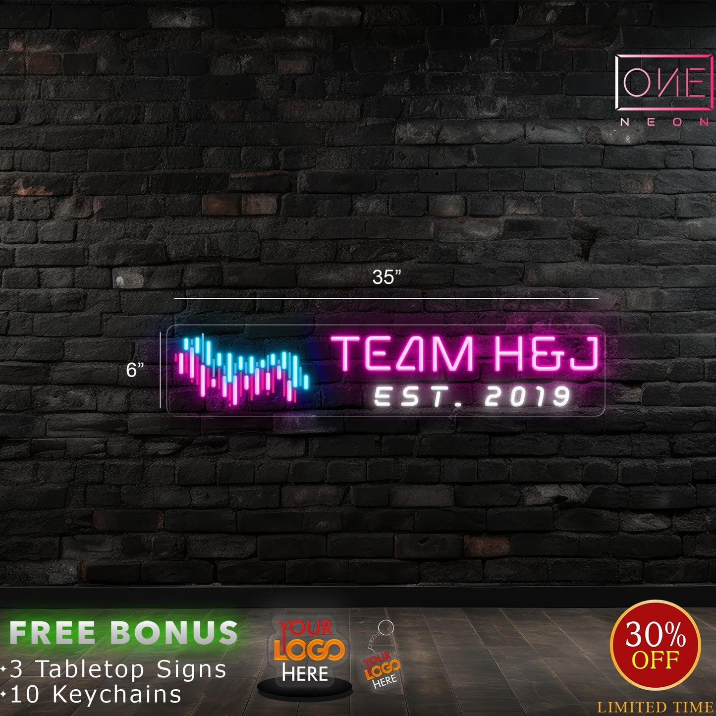 TEAM HEJ EST 2019 | Led Neon Sign