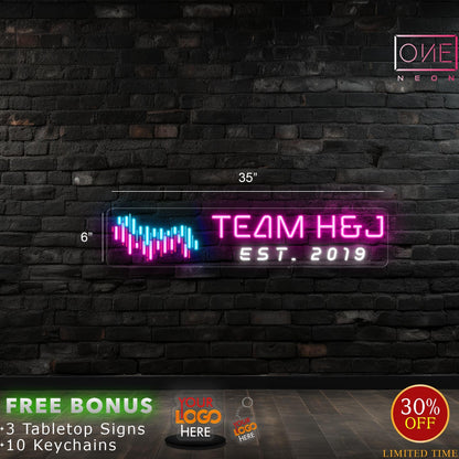 TEAM HEJ EST 2019 | Led Neon Sign
