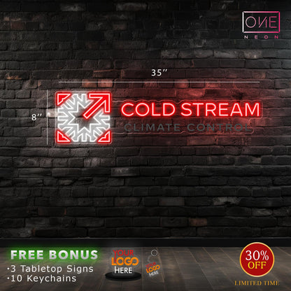 COLD STREAM | Led Neon Sign