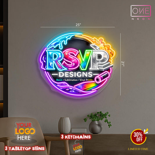 RSVP | LED Neon Sign