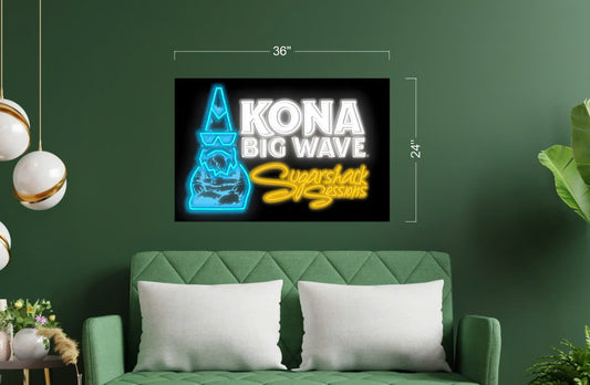 KONA BIG WAVE | LED Neon Sign