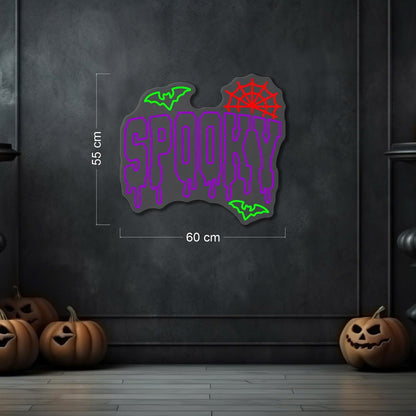 Spooky Halloween LED Neon Sign