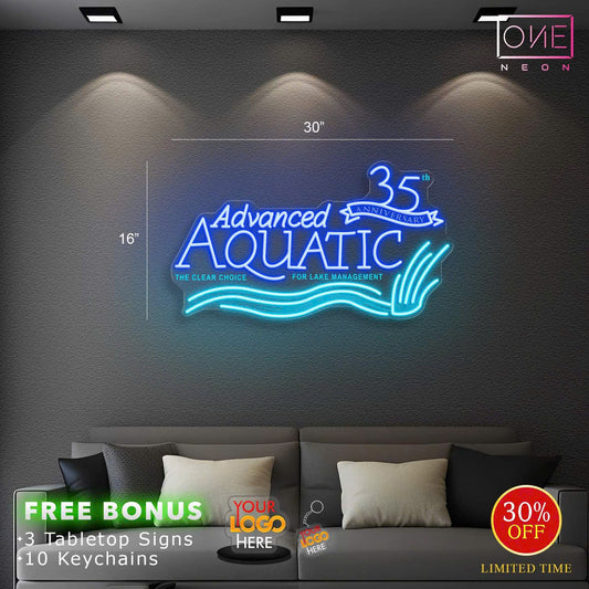 Advanced Aquatic | LED Neon Sign (express)