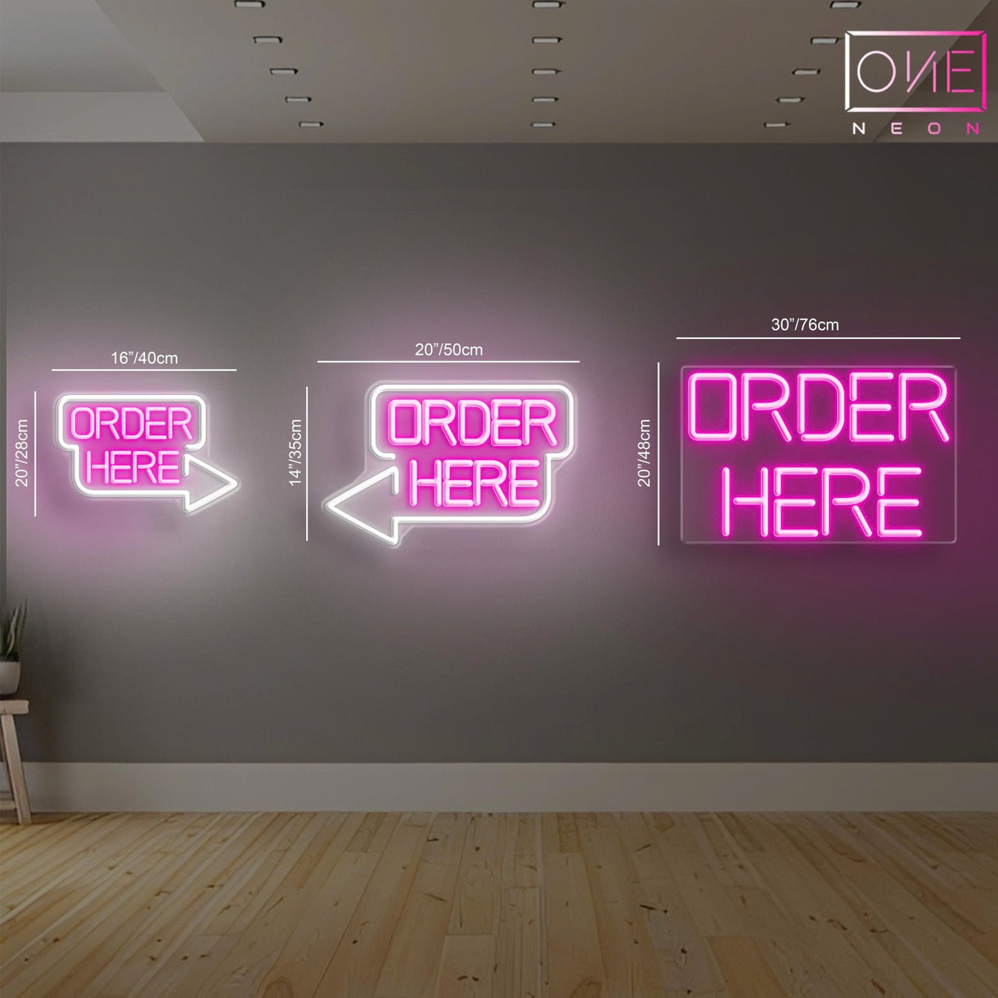 Order Here Led Neon Sign